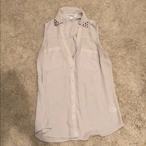 Sleeveless shirt from Express